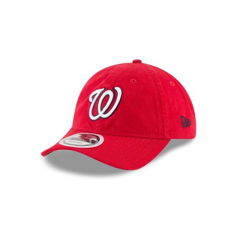 MLB Washington Nationals Packable 9Twenty Adjustable (LKW5571) - Red New Era Caps